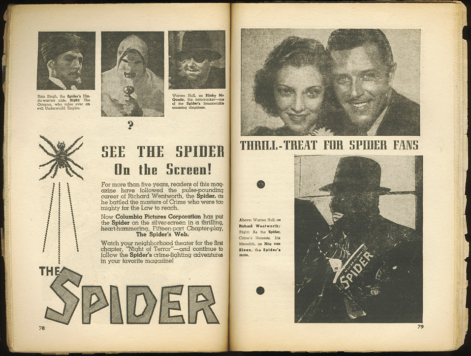The Spider's Web ad